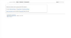 Desktop Screenshot of antonioshome.net